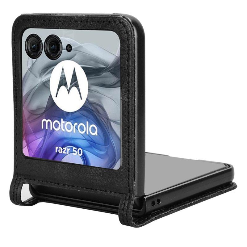 Kuori Motorola Razr 50 Vintaga Frieze -korttikotelo