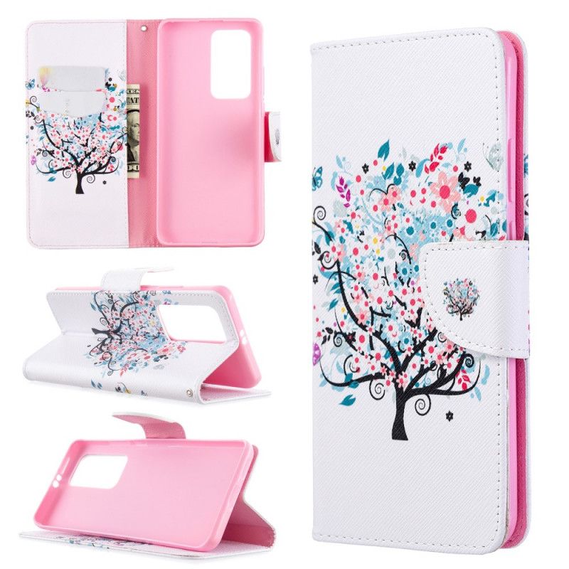 Kotelot Huawei P40 Pro Kukallinen Puu Suojakuori