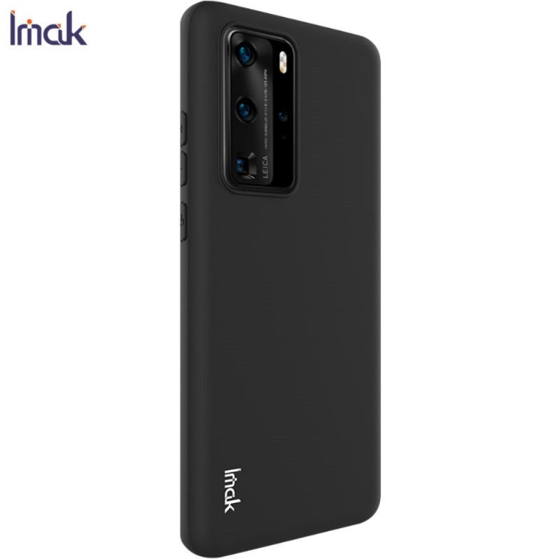 Kuori Huawei P40 Pro Tummansininen Musta Uc-1 -Sarjan Silikonimatto Imak
