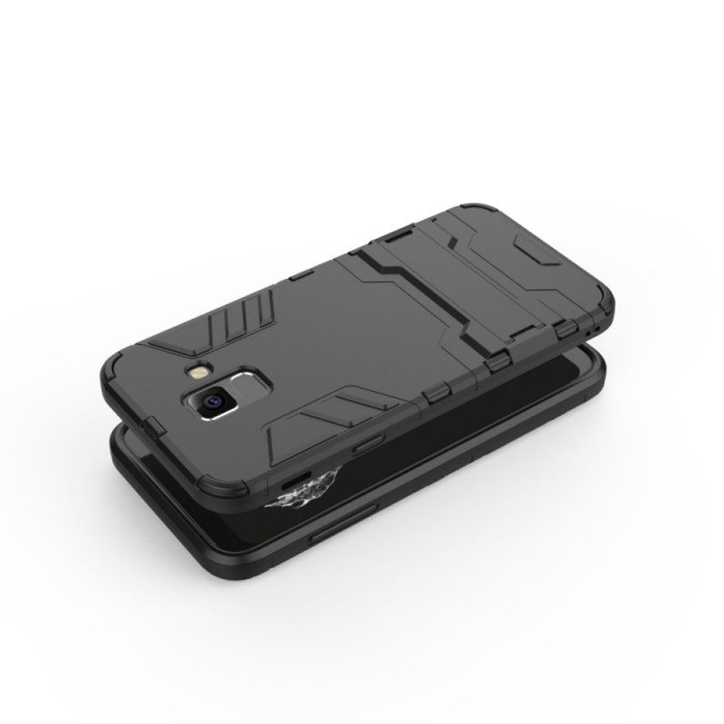 Kuori Samsung Galaxy A6 Plus Punainen Musta Erittäin Kestävä