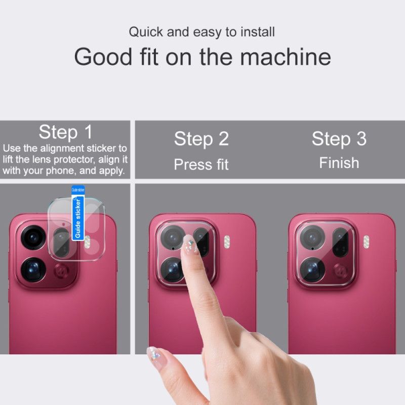 Karkaistusta Lasista Valmistettu Linssinsuoja Oppo Find X9 Pro 5g