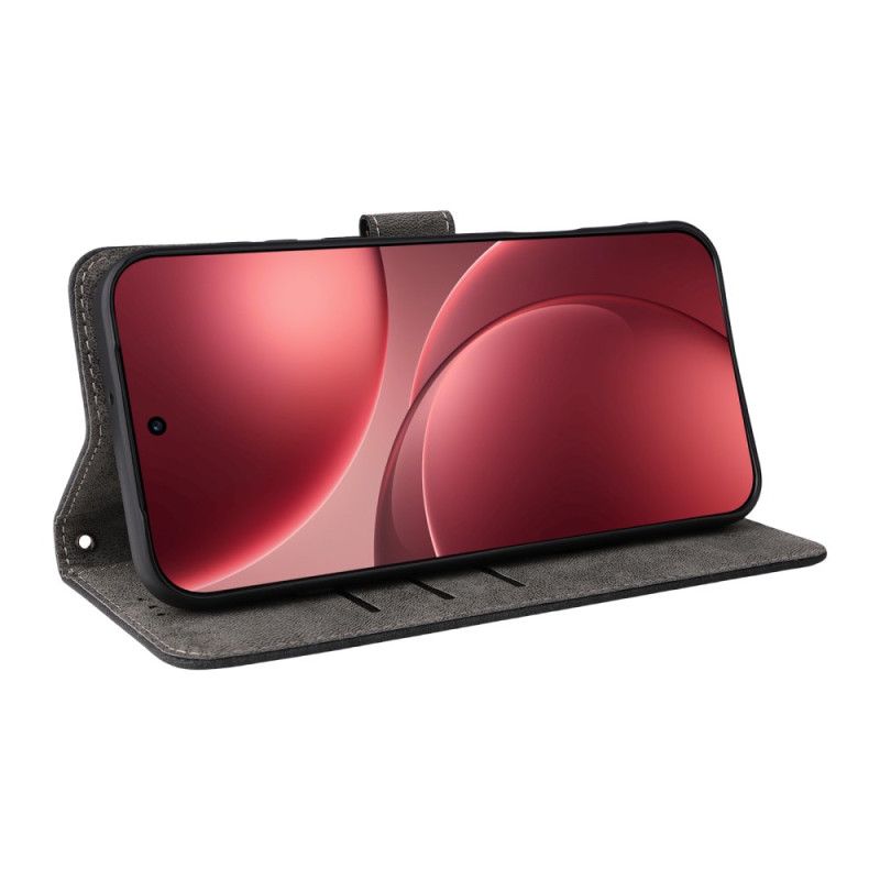 Kotelot Oppo Find X9 Pro 5g Hihnoilla Koristeltu Mokkanahkakuvio