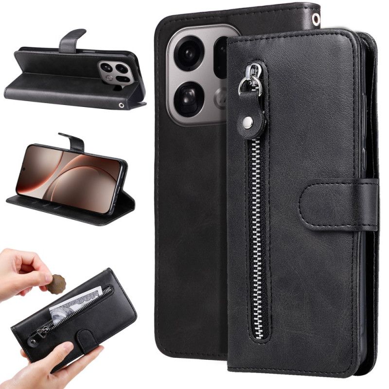 Kotelot Oppo Find X9 Pro 5g Vetoketjullinen Tasku