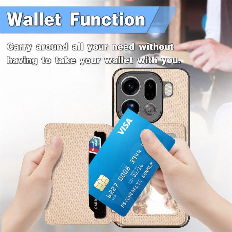 Kuori Oppo Find X9 Pro 5g Korttikotelo Ja Rfid-suojaus Suojakuori