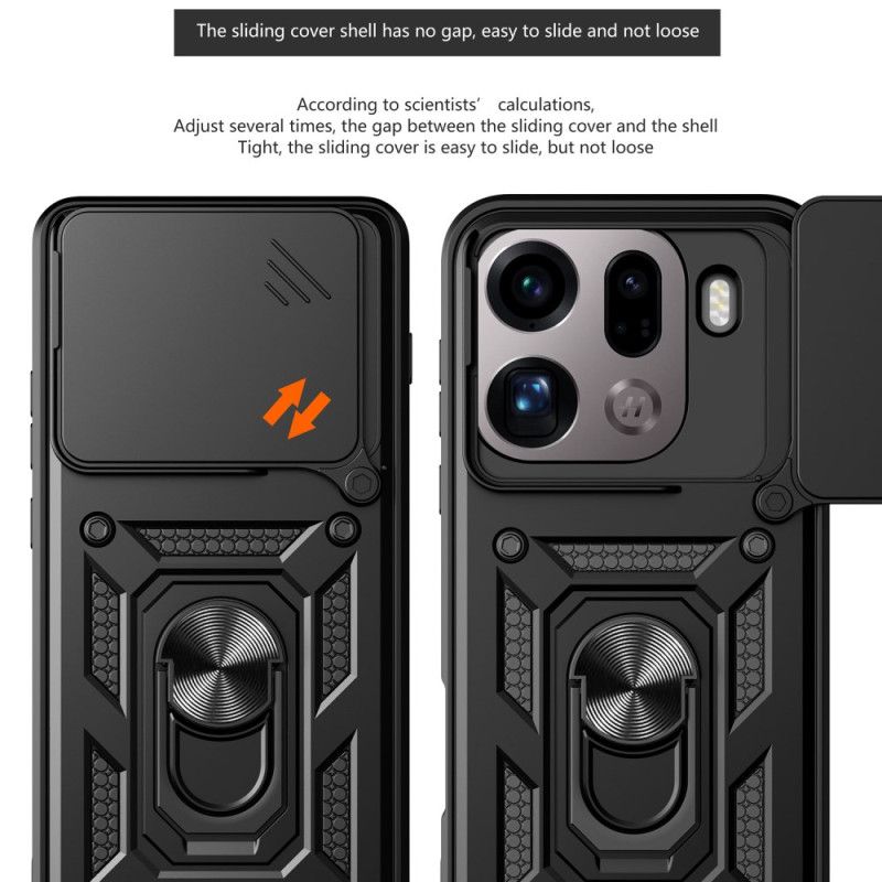 Kuori Oppo Find X9 Pro 5g Liukuva Kameransuoja Ja Jalusta