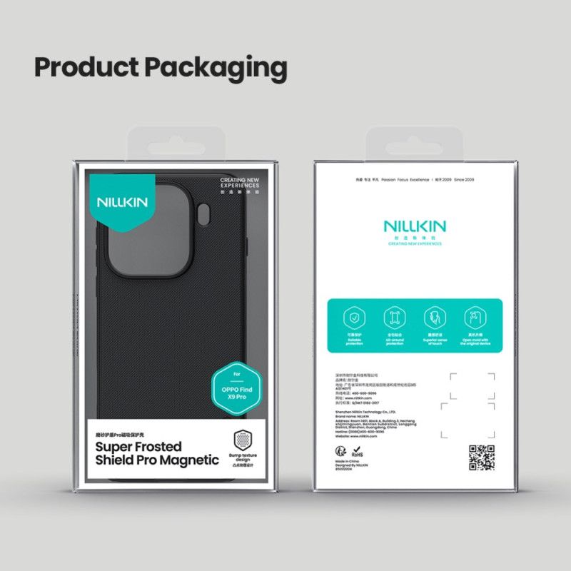 Kuori Oppo Find X9 Pro 5g Magsafe Frosted Shield Pro Nillkin