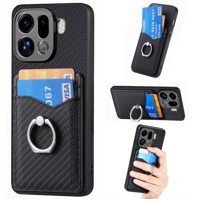 Kuori Oppo Find X9 Pro 5g Sormuskotelo Ja Korttikotelo Suojakuori