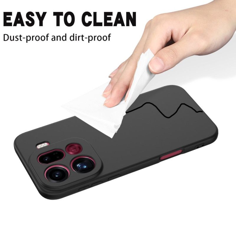 Puhelinkuoret Oppo Find X9 Pro 5g Nestemäisestä Silikonista Valmistettu Ranneke