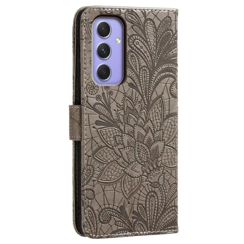 Kotelot Samsung Galaxy A16 5g Puhelinkuoret Kukkakuvio Ja Hihna