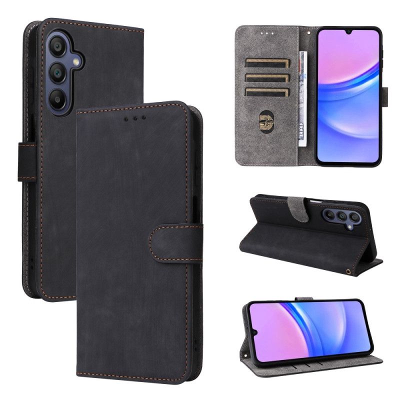 Kotelot Samsung Galaxy A16 5g Vintage Mokkanahkaefekti Suojakuori