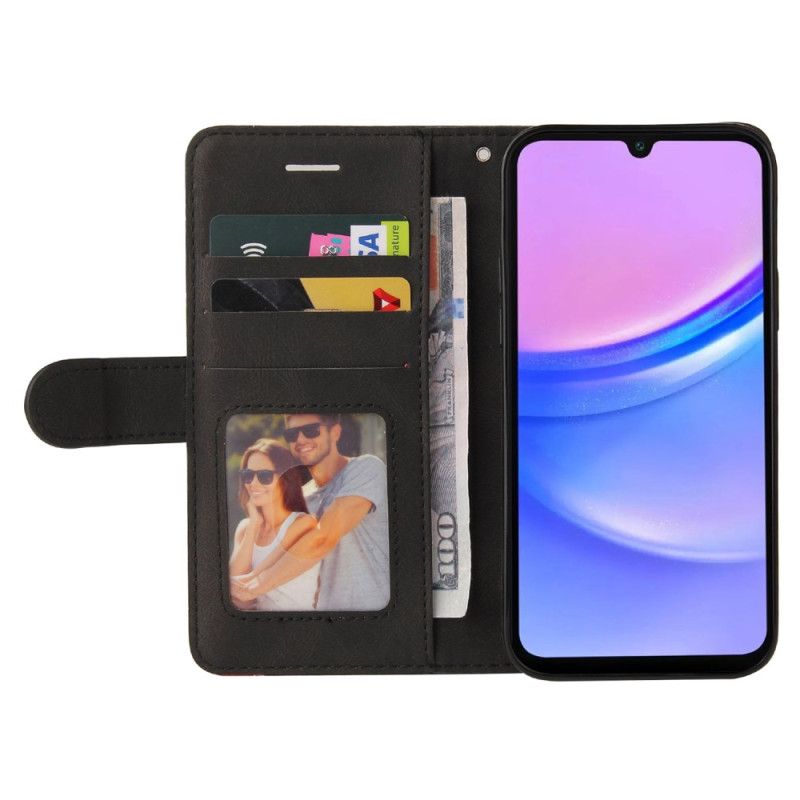 Nahkakotelo Samsung Galaxy A16 5g Aaltoviiva