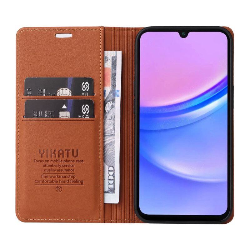 Nahkakotelo Samsung Galaxy A16 5g Puhelinkuoret Yikatu