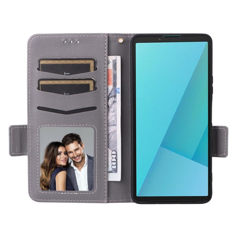 Kotelot Sony Xperia 10 Vii Keinonahka Hihna