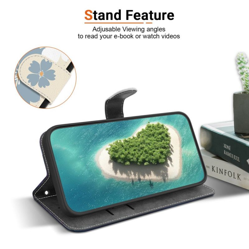 Kotelot Sony Xperia 10 Vii Sinisiä Päivänkakkaroita