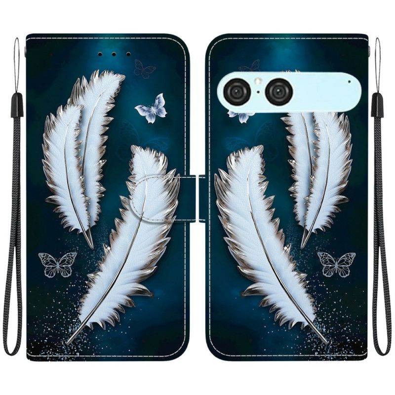 Kotelot Sony Xperia 10 Vii Valkoiset Perhoset Suojakuori