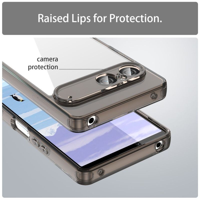 Kuori Sony Xperia 10 Vii Kirkas Silikoni