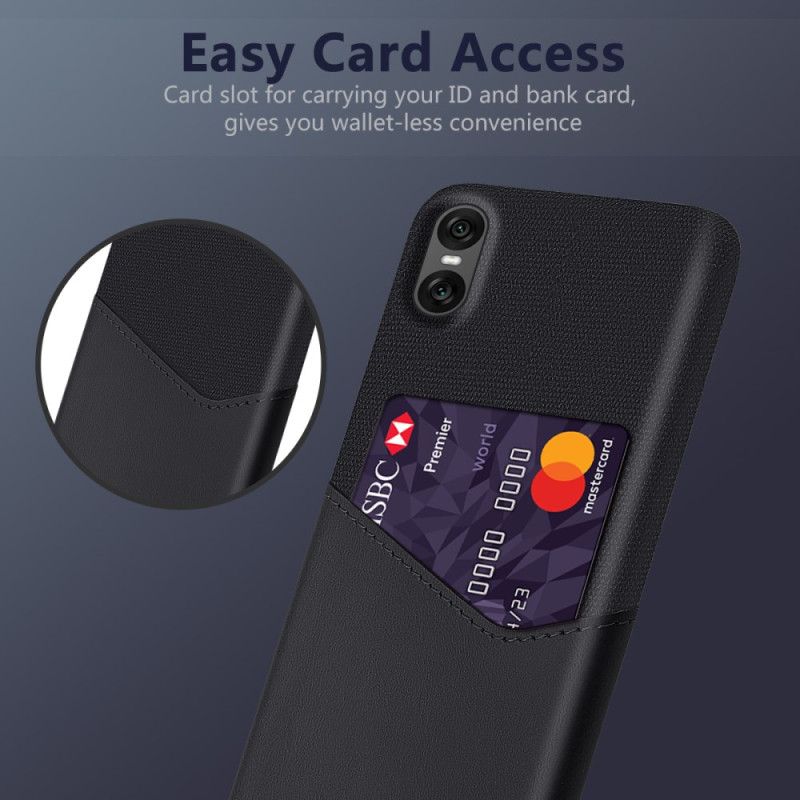 Kuori Sony Xperia 10 Vii Korttikotelo