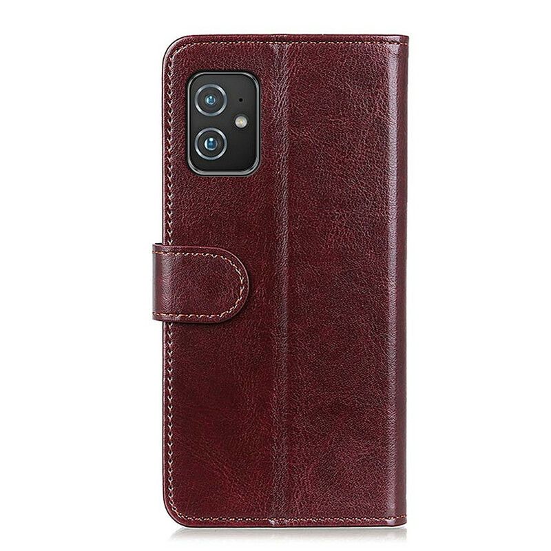 Flip Kotelot Asus Zenfone 8 Faux Leather Finesse Suojakuori