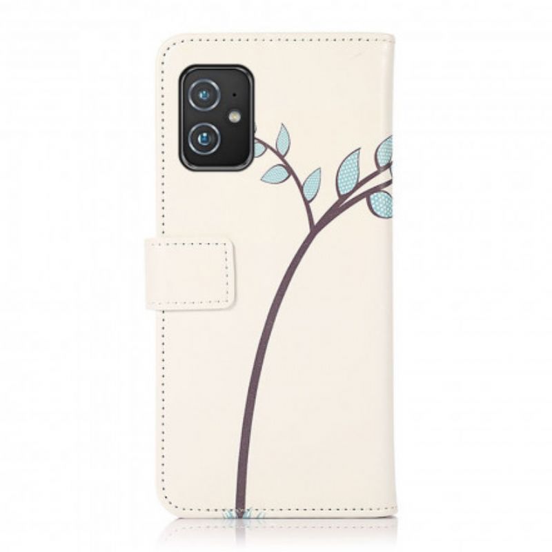 Flip Kotelot Asus Zenfone 8 Pari Pöllöä Puussa