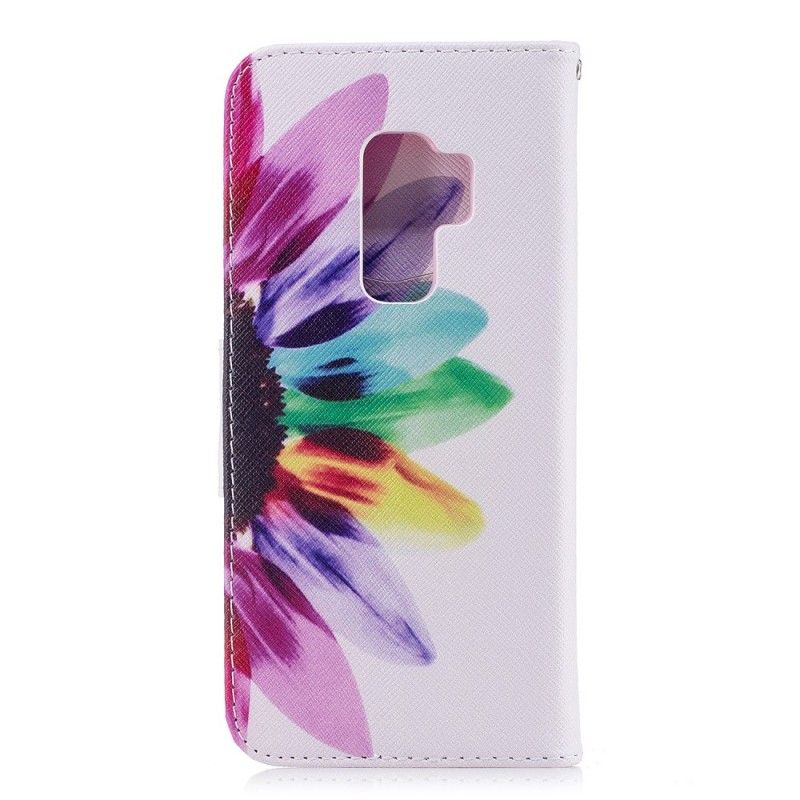 Kotelot Samsung Galaxy S9 Plus Vesiväri Kukka Suojakuori