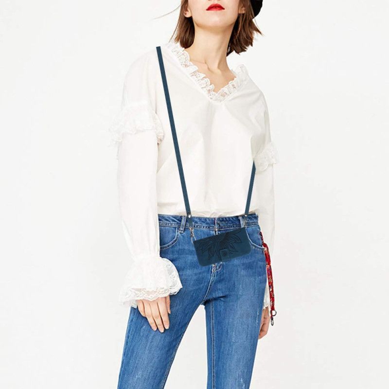 Kotelot Samsung Galaxy A17 4g / 5g Auringonkukkakuvioinen Olkalaukku