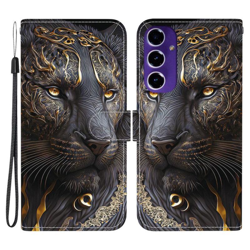 Kotelot Samsung Galaxy A17 4g / 5g Kultainen Ja Musta Leijona