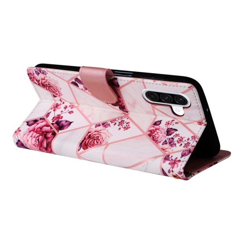 Kotelot Samsung Galaxy A17 4g / 5g Marmorikuvio Nauhalla