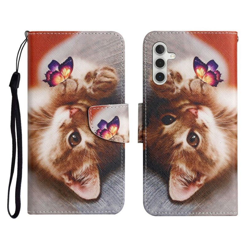 Kotelot Samsung Galaxy A17 4g / 5g Perhonen Ja Kissa