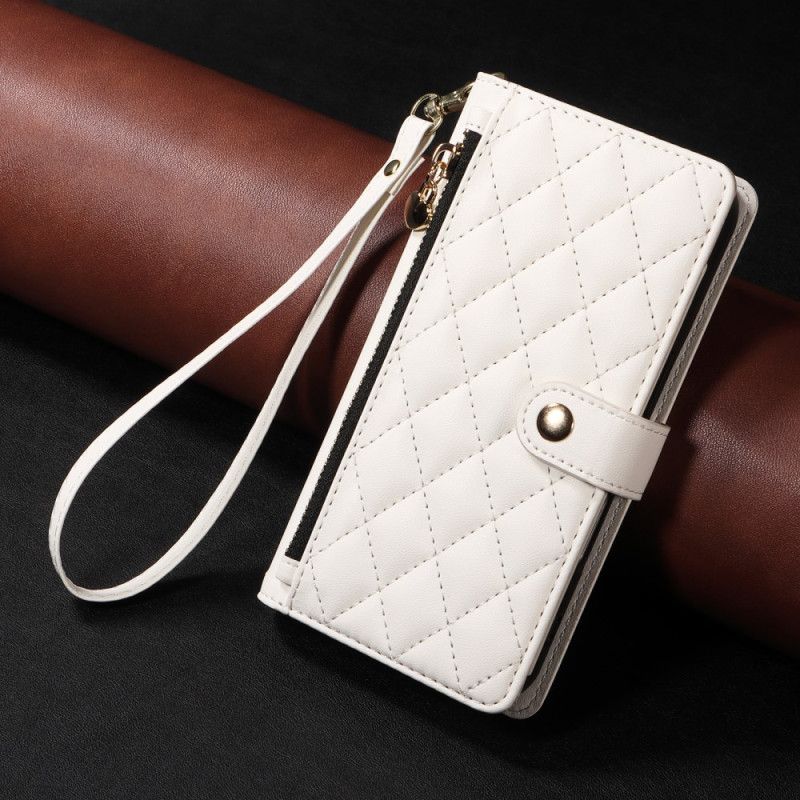 Kotelot Samsung Galaxy A17 4g / 5g Tikattu Hihnalla Ja Olkahihna Suojakuori