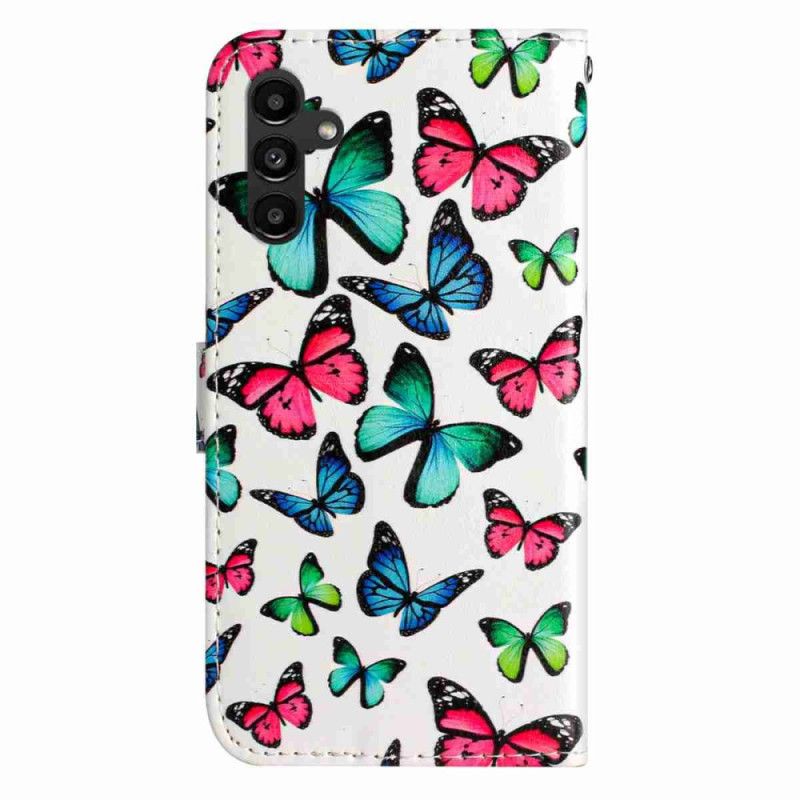 Kotelot Samsung Galaxy A17 4g / 5g Värikkäitä Perhosia