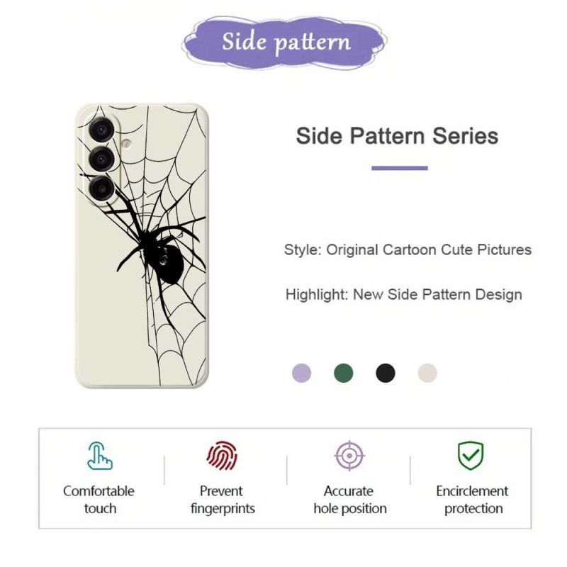 Kuori Samsung Galaxy A17 4g / 5g Hämähäkki Suojakuori