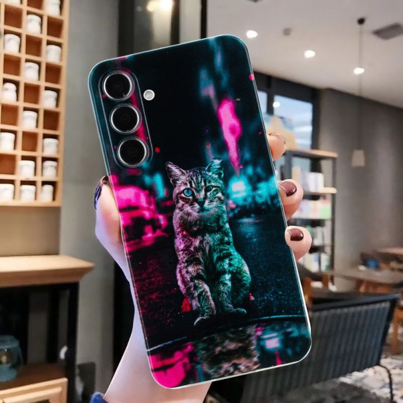 Kuori Samsung Galaxy A17 4g / 5g Kissa Liikennevaloilla