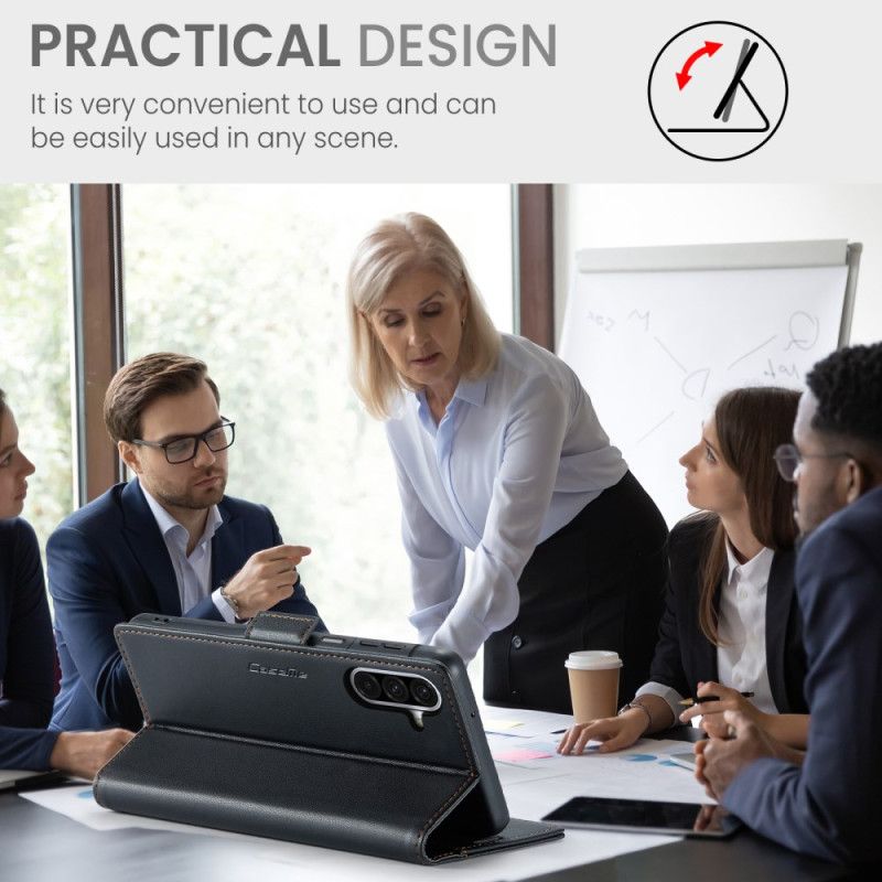 Nahkakotelo Samsung Galaxy A17 4g / 5g Puhelinkuoret Caseme Rfid Blocking