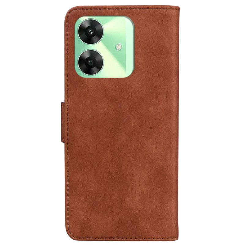 Kotelot Realme Note 60 Puhelinkuoret Mokkanahkakuvio