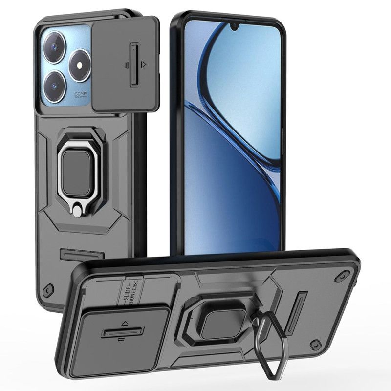 Kuori Realme Note 60 Kestävä Sormus Kamerasuojalla