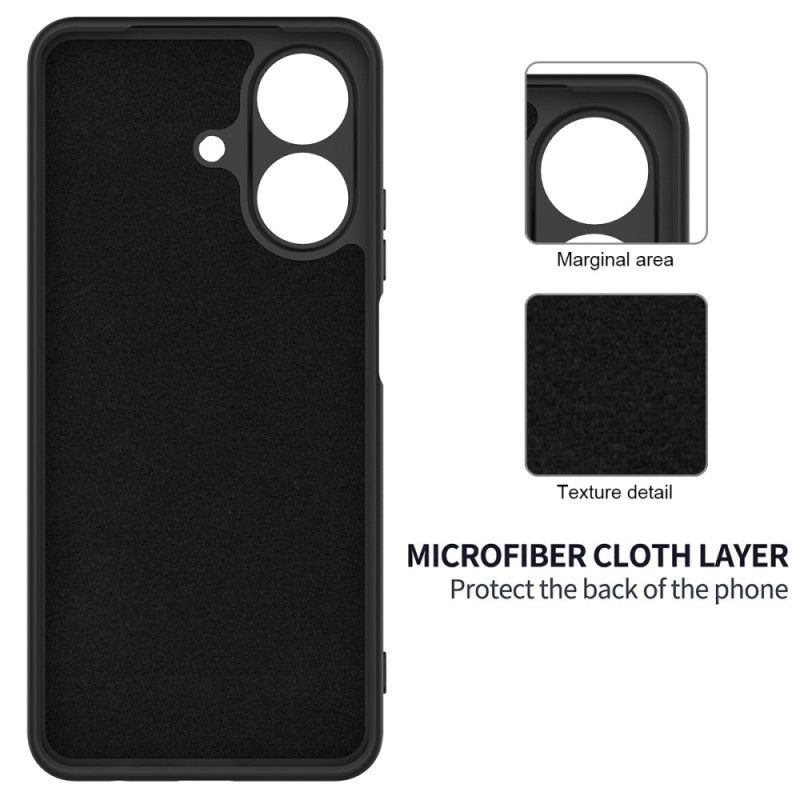 Kuori Realme Note 60 Nestemäinen Silikoni Nauhalla