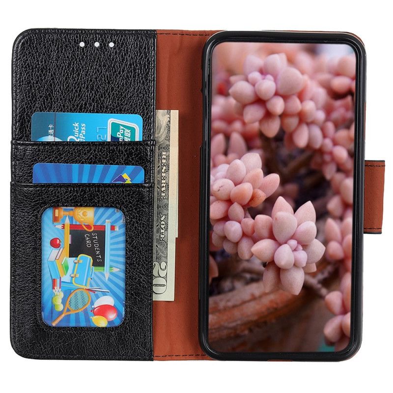 Kotelot Motorola Edge 50 Neo Puhelinkuoret Nappa Texture Leather
