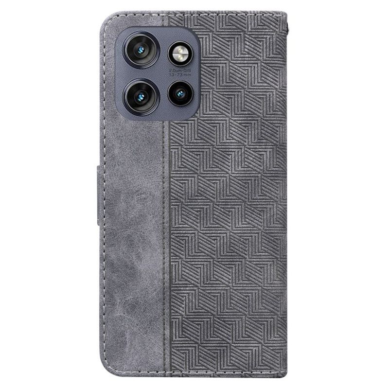 Kuoret Motorola Edge 50 Neo Olkainen Kudottu Kuvio