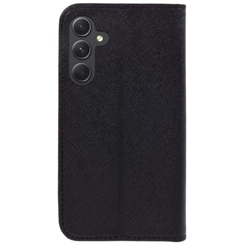 Nahkakotelo Samsung Galaxy S24 Fe Puhelinkuoret Ristirakenne