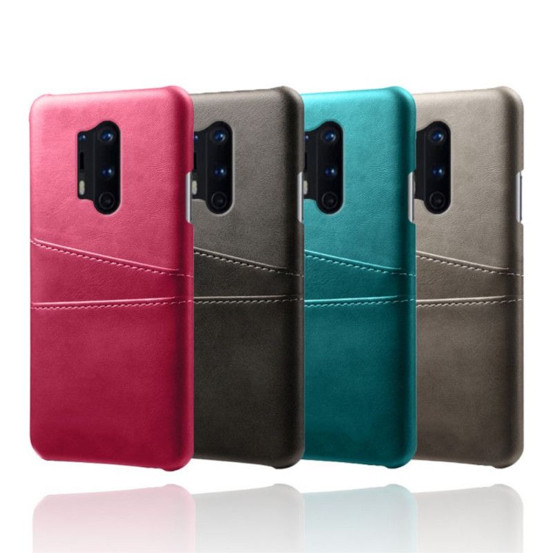 Kuori OnePlus 8 Pro Harmaa Musta Kortin Haltija