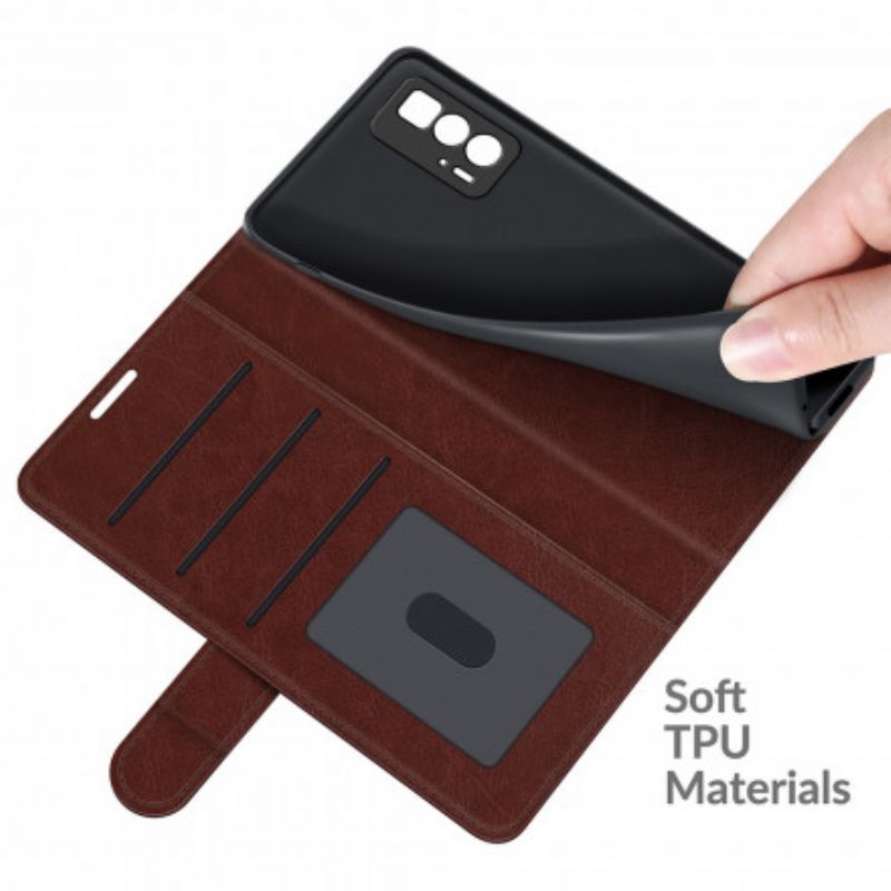 Flip Kotelot Motorola Edge 20 Pro Faux Leather Ultra