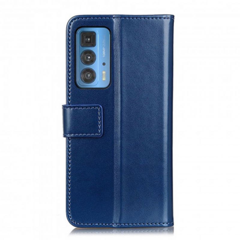 Flip Kotelot Motorola Edge 20 Pro Tricolor Leather Effect