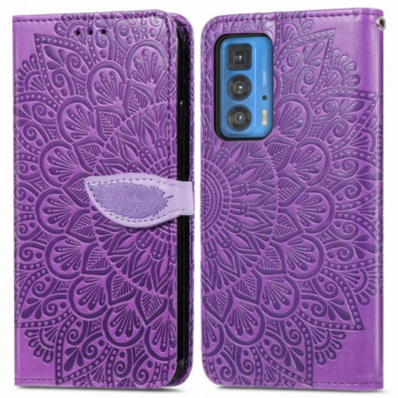 Kotelot Motorola Edge 20 Pro Puhelinkuoret Höyhenmandala