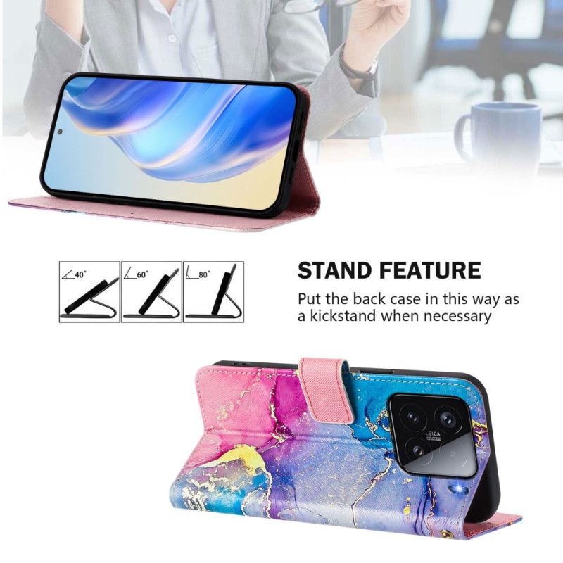 Kotelot Xiaomi 15 Monivärinen Marmori