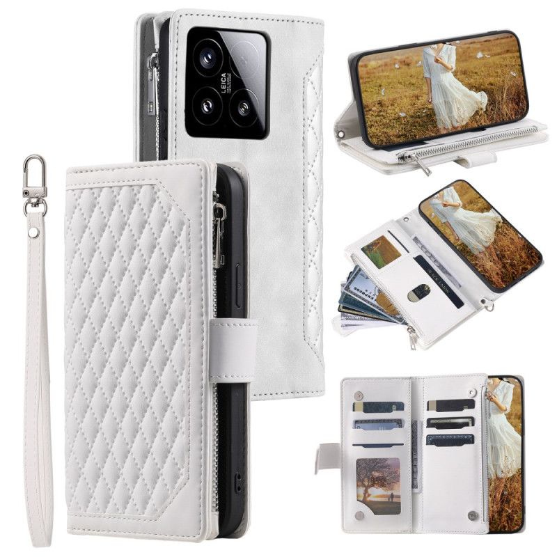 Kotelot Xiaomi 15 Tikattu Lompakko Suojakuori