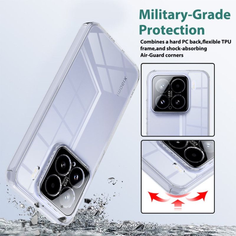 Kuori Xiaomi 15 Läpinäkyvä Iskunkestävä Suoja
