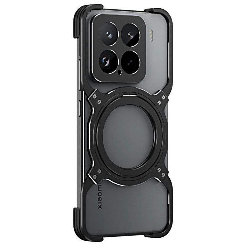 Kuori Xiaomi 15 Metallinen Jalusta Ja Puskuri