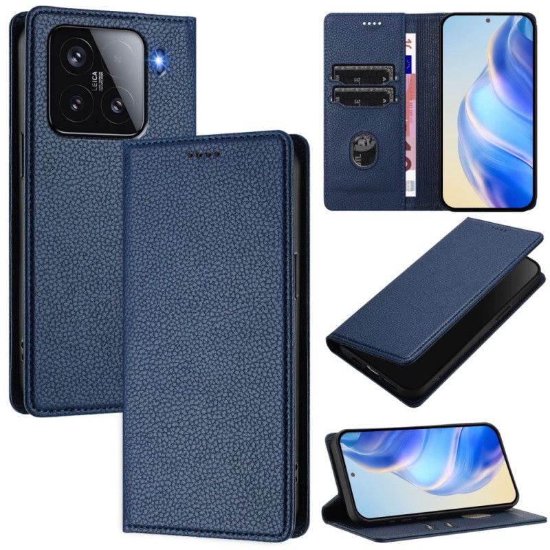 Nahkakotelo Xiaomi 15 Puhelinkuoret Rfid-suojattu Nahkakuvio