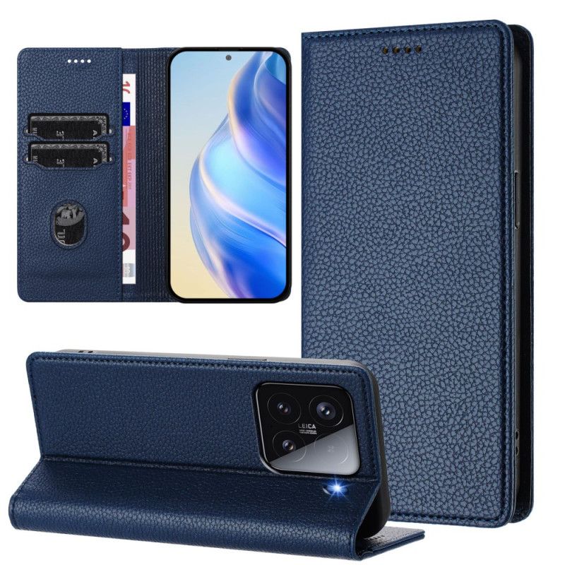 Nahkakotelo Xiaomi 15 Puhelinkuoret Rfid-suojattu Nahkakuvio