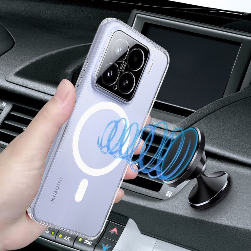 Puhelinkuoret Xiaomi 15 Läpinäkyvä Magsafe-yhteensopiva